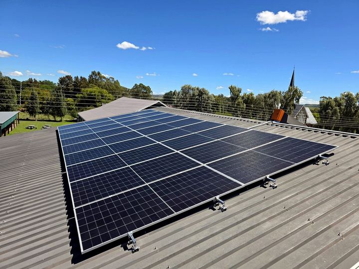 Residential rooftop array, Nagskof Elektries & Solar