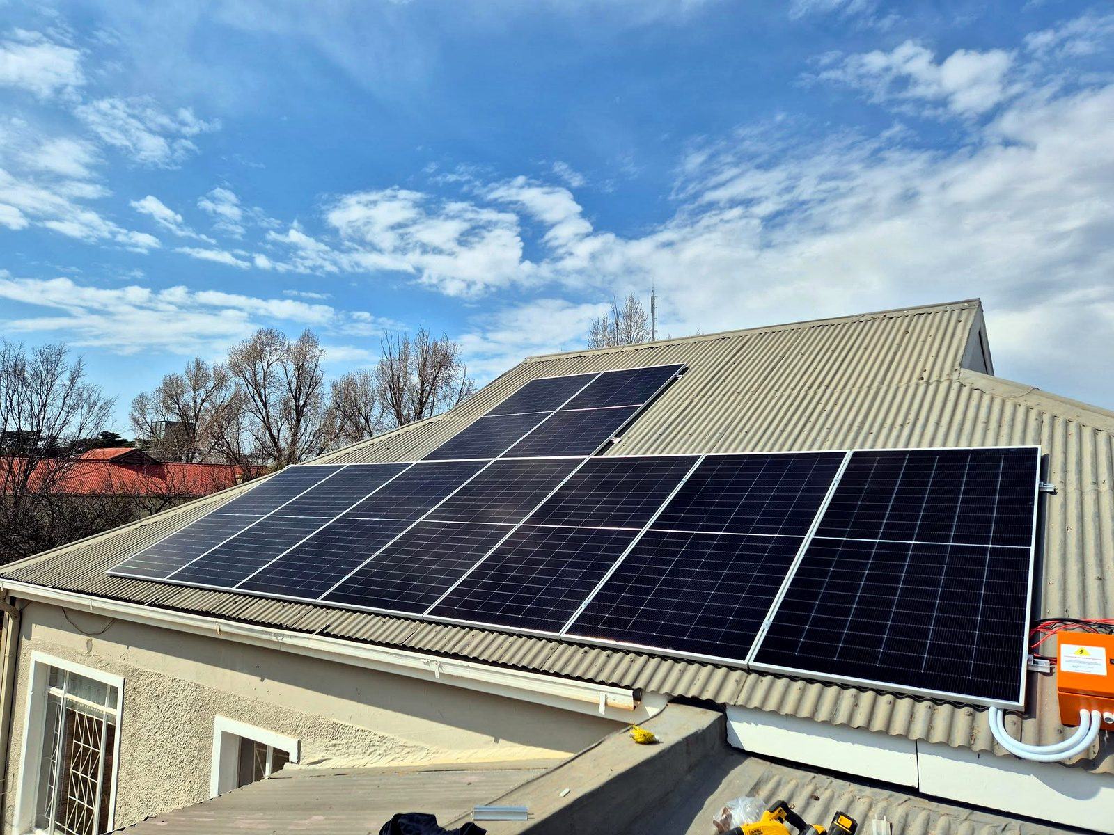 Home solar installation by Nagskof Elektries & Solar