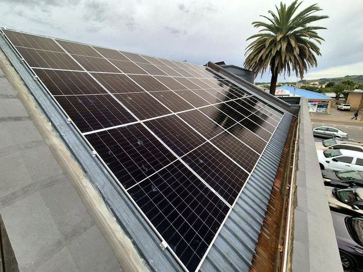 Rooftop array, in town, Nagskof Elektries & Solar